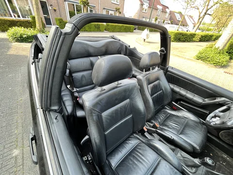 Upgraded to a full-leather interior.