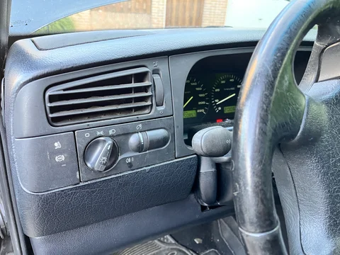 The replacement light switch, still need to detail the interior and dashboard.