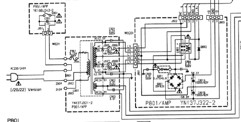 Marantz PM80 Mk2 Power Schematic